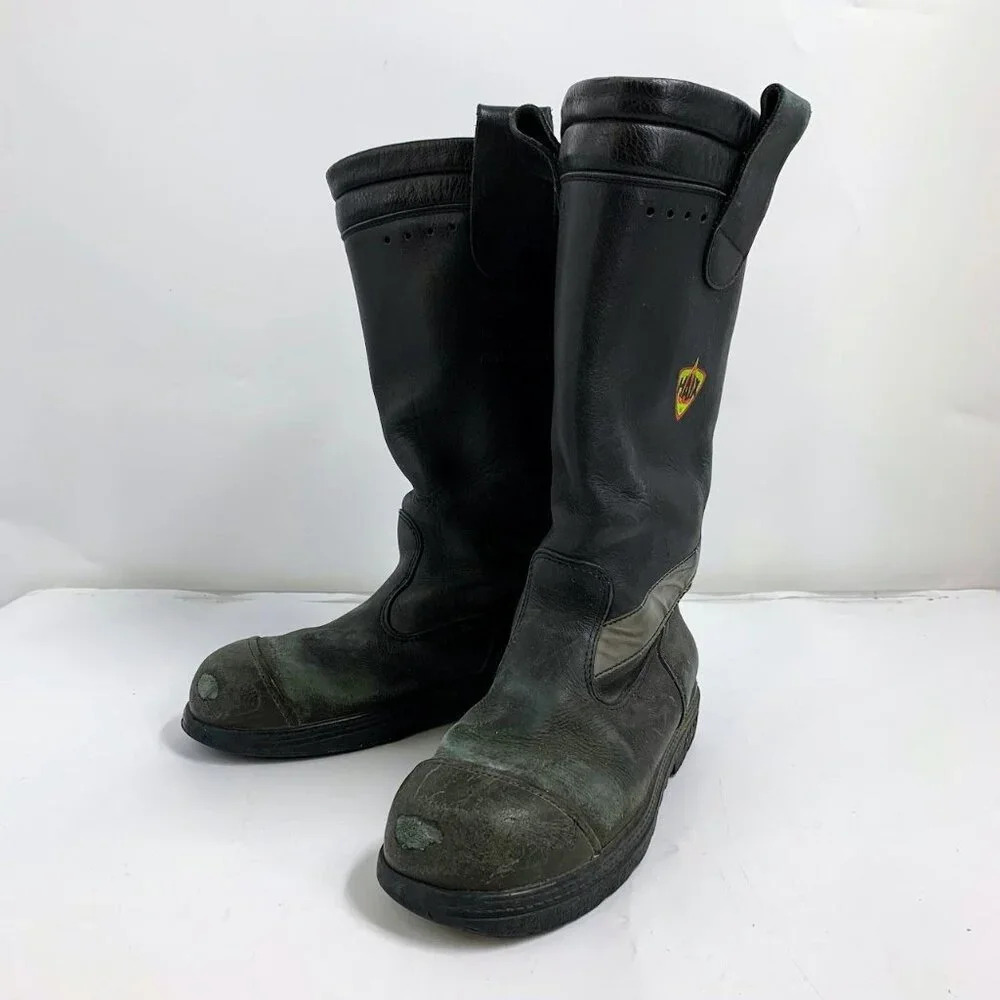 HAIX Men's Fire Hunter Firefighter Made in‎ Germany Leather Size 7.5